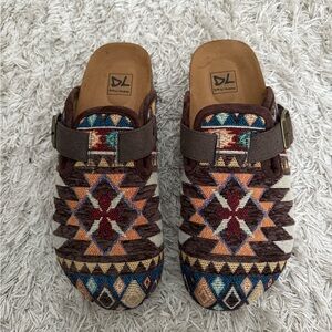 Dirty Laundry Colorful Geometric Slip-Ons